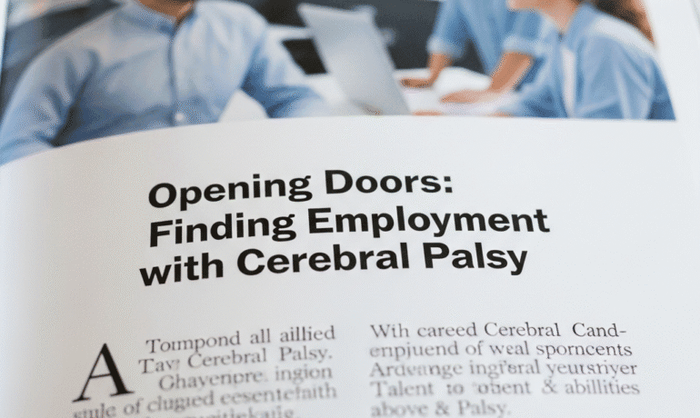 Finding Employment with Cerebral Palsy