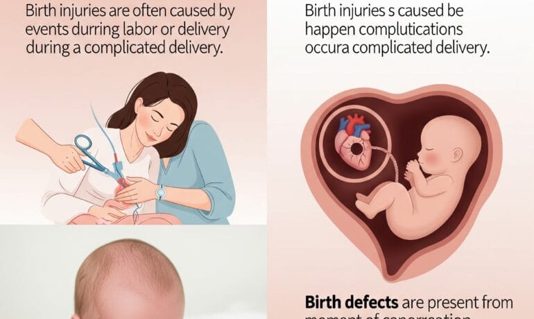 Birth Injury vs Birth Defect