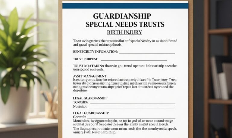 Guardianship Special Needs Trusts Birth Injury