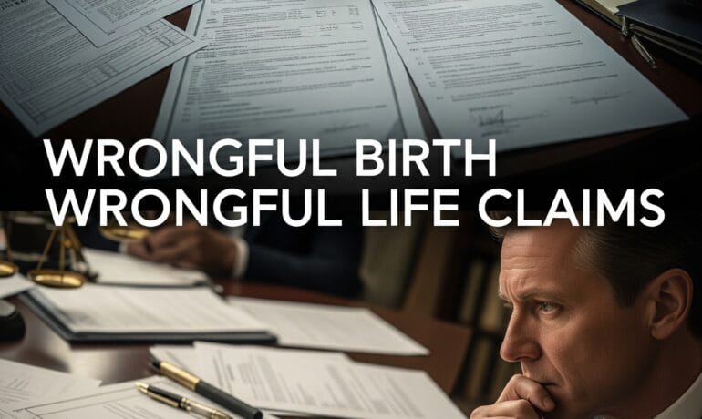 Wrongful Birth Wrongful Life Claims