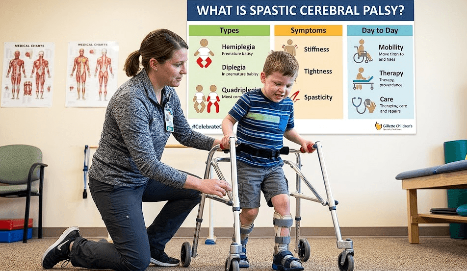 Spastic Cerebral Palsy: Types, Symptoms & Daily Life Impact